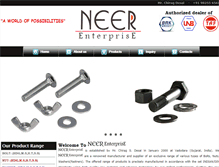 Tablet Screenshot of neerenterprise.com